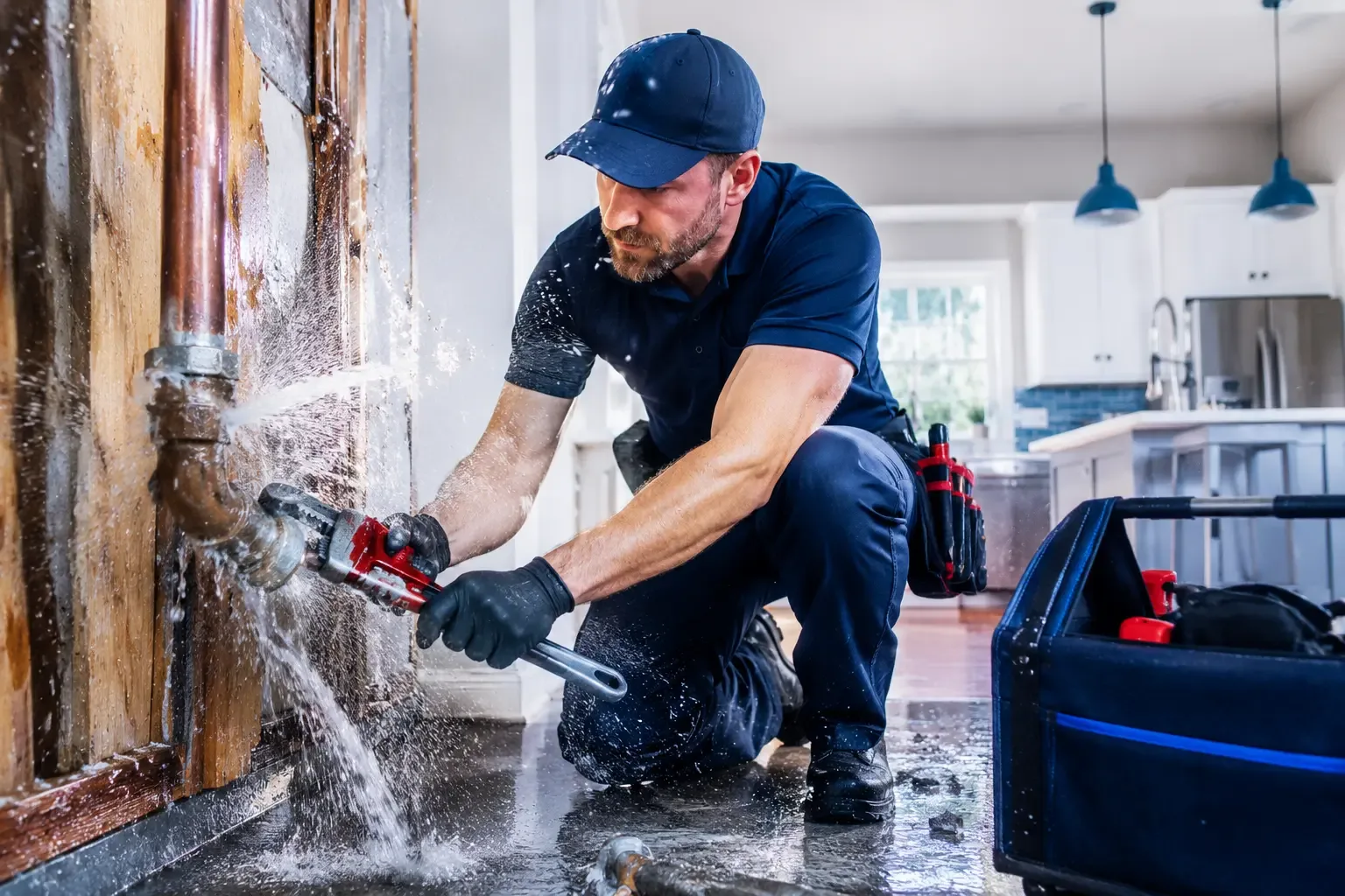 Local emergency pipe repair professionals in Lehigh, KS